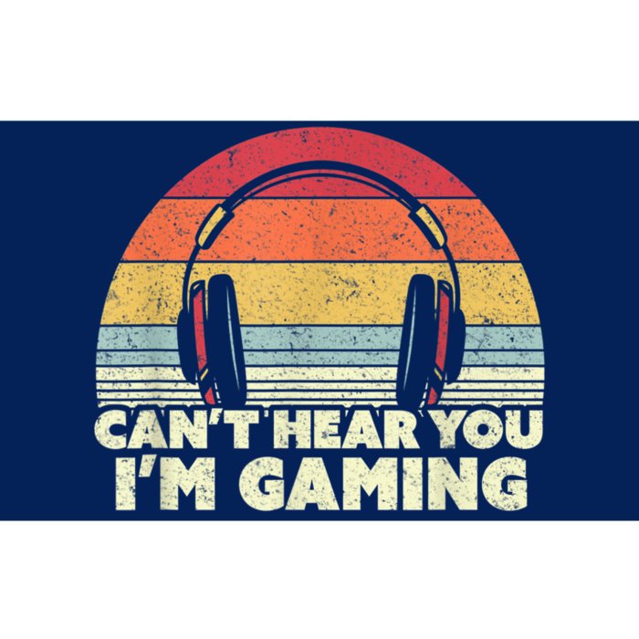 Funny Gamer Gift Idea Cant Hear You Im Gaming Bumper Sticker