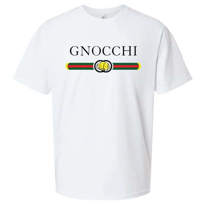 Funny Graphic Gnocchi Italian Pasta Novelty Food Gifts Sueded Cloud Jersey T-Shirt