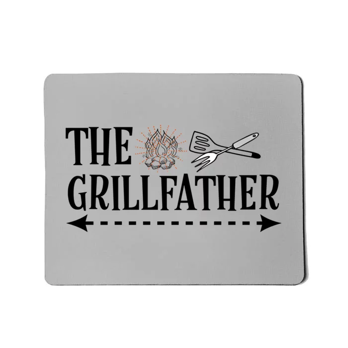 Fun Grillfather Grill Father Fire Bbq Gift Mousepad