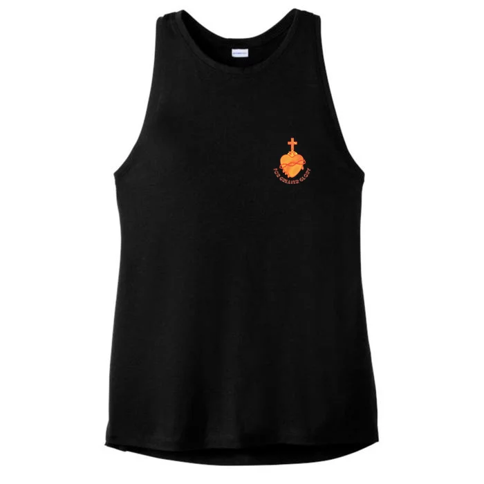 For Greater Glory Front & Back Ladies Tri-Blend Wicking Tank