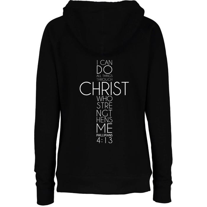 For Greater Glory Front & Back Womens Funnel Neck Pullover Hood