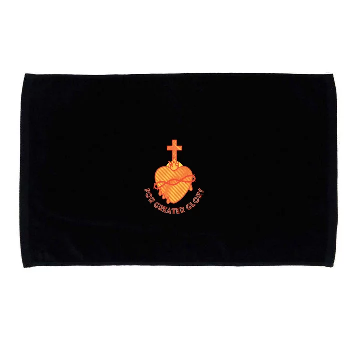 For Greater Glory Front & Back Microfiber Hand Towel