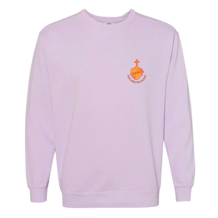 For Greater Glory Front & Back Garment-Dyed Sweatshirt