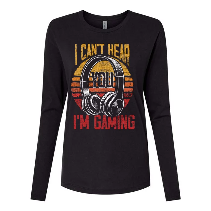 Funny Gamer Gift Idea Controller Video Games Retro Gaming Gift Womens Cotton Relaxed Long Sleeve T-Shirt