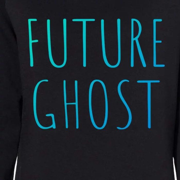 Future Ghost Gift Womens California Wash Sweatshirt