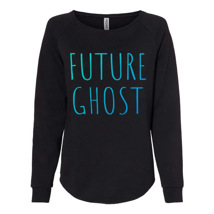 Future Ghost Gift Womens California Wash Sweatshirt