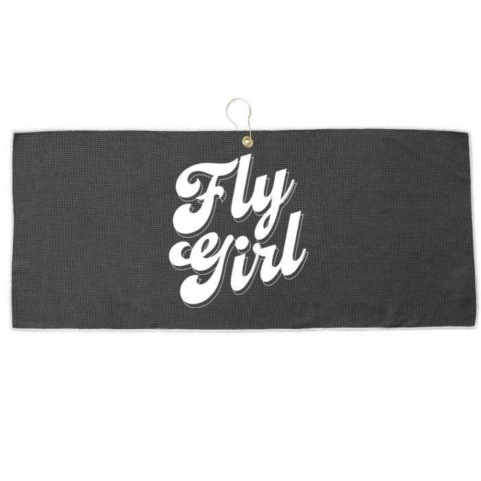 Fly Girl Gymnastics Large Microfiber Waffle Golf Towel