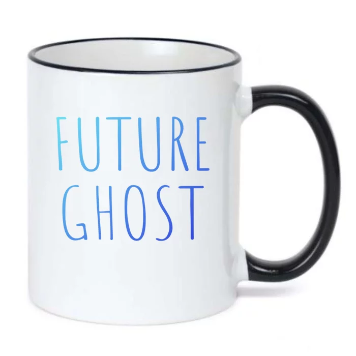 Future Ghost Gift Black Color Changing Mug