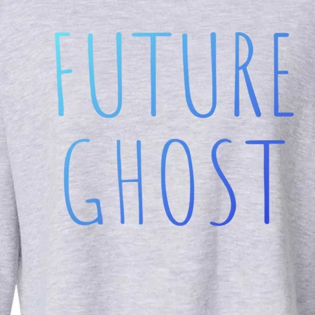 Future Ghost Gift Cropped Pullover Crew