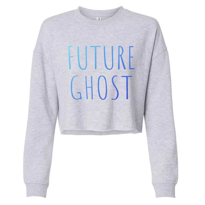 Future Ghost Gift Cropped Pullover Crew