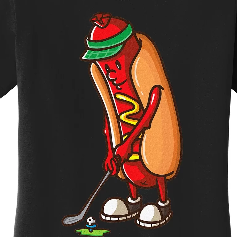 Golfing Advice For Hot Dogs Golfer Coach Funny Golf Shirt