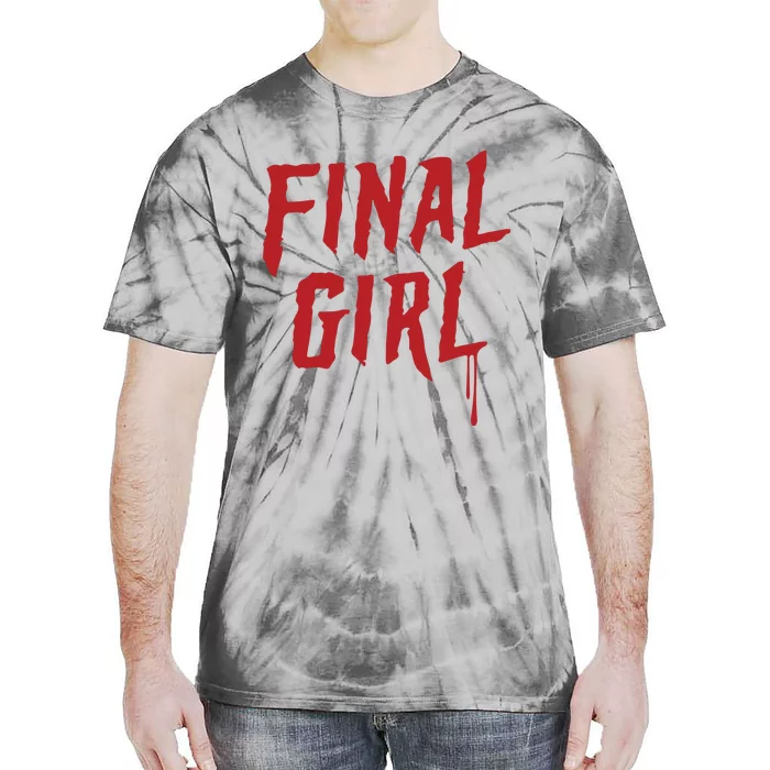 Final Girl Horror Movie Inspired Tie-Dye T-Shirt