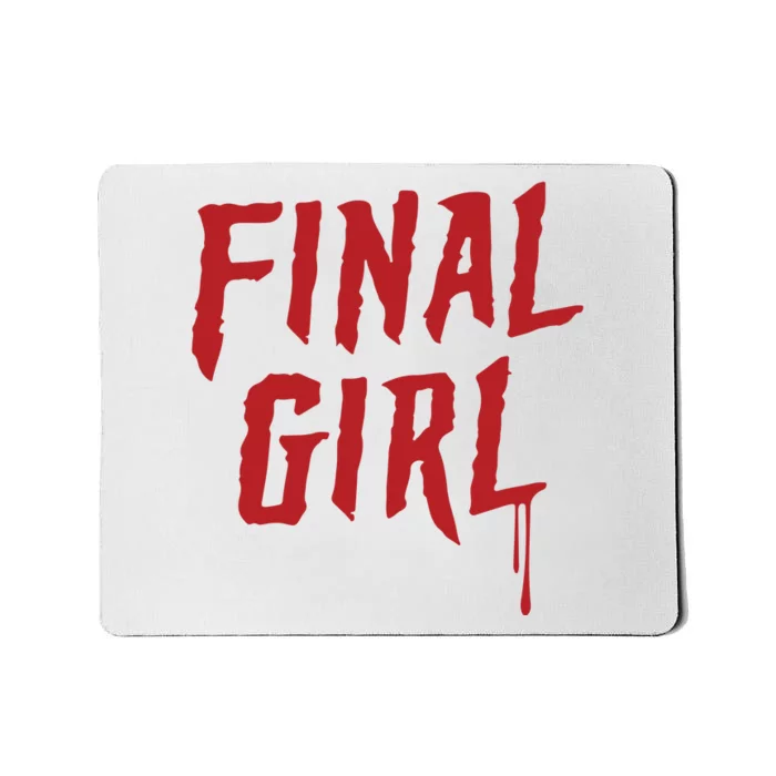 Final Girl Horror Movie Inspired Mousepad