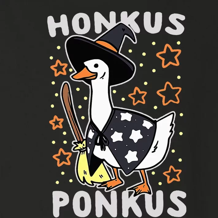 Funny Goose Halloween Witch Honkus Ponkus Toddler Long Sleeve Shirt