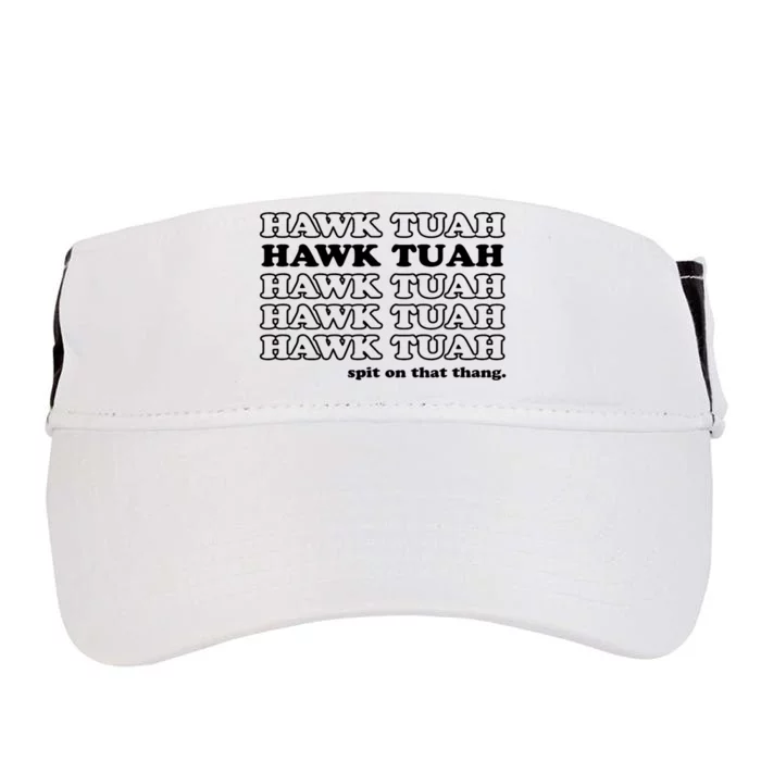 Funny Gag Hawk Tush Spit On That Thang Gift Adult Drive Performance Visor