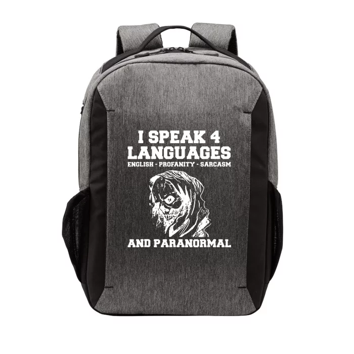 Funny Ghost Hunting Sarcastic Paranormal Ghost Hunter Vector Backpack