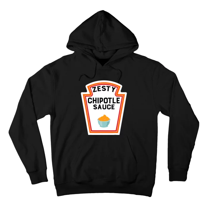 Funny Group Halloween Costume Chipotle Sauce Group Condiment Hoodie