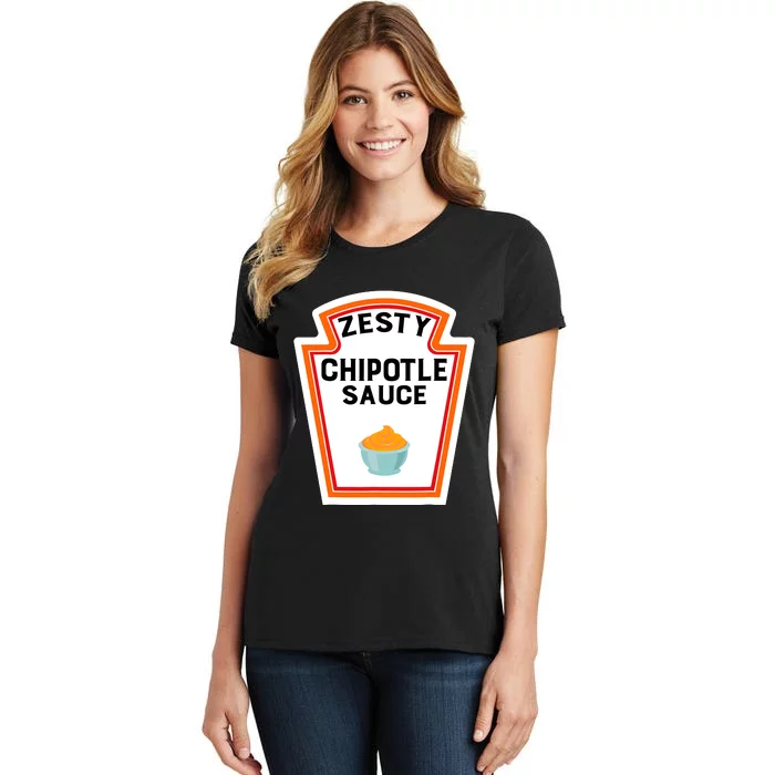 Funny Group Halloween Costume Chipotle Sauce Group Condiment Women's T-Shirt