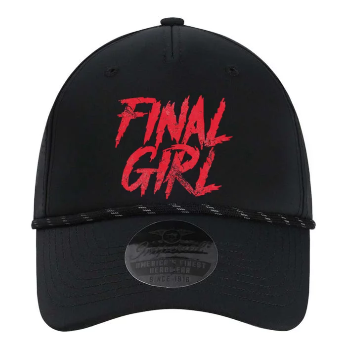 Final Girl Horror Movie Scary Film Halloween Costume Grunge Performance The Dyno Cap