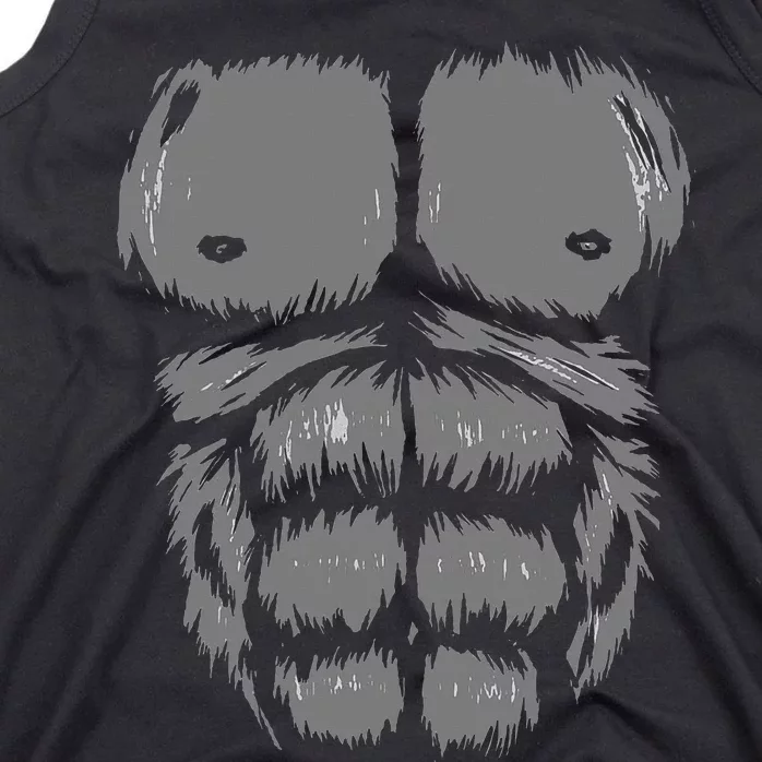 Funny Gorilla Halloween Party Costume Tank Top