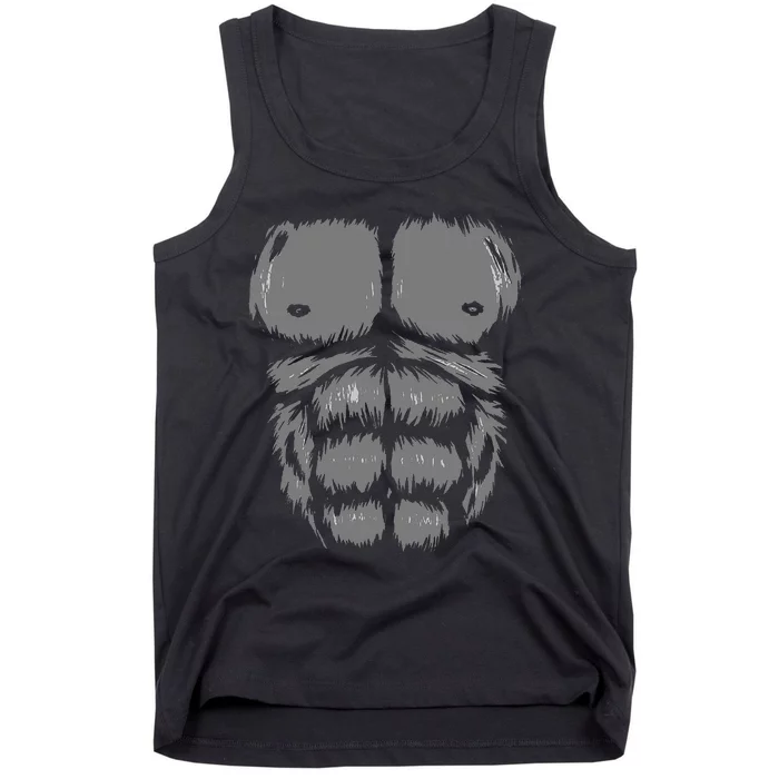 Funny Gorilla Halloween Party Costume Tank Top