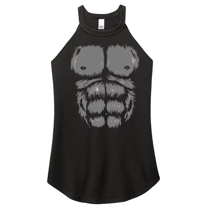 Funny Gorilla Halloween Party Costume Women’s Perfect Tri Rocker Tank