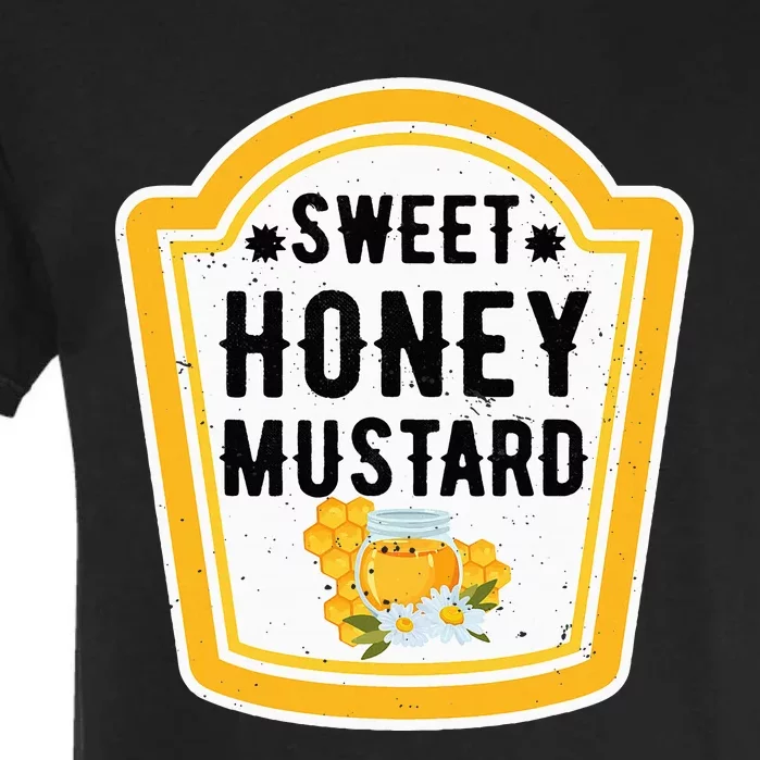 Funny Group Halloween Costume Sweet Honey Mustard Condiment Garment-Dyed Heavyweight T-Shirt