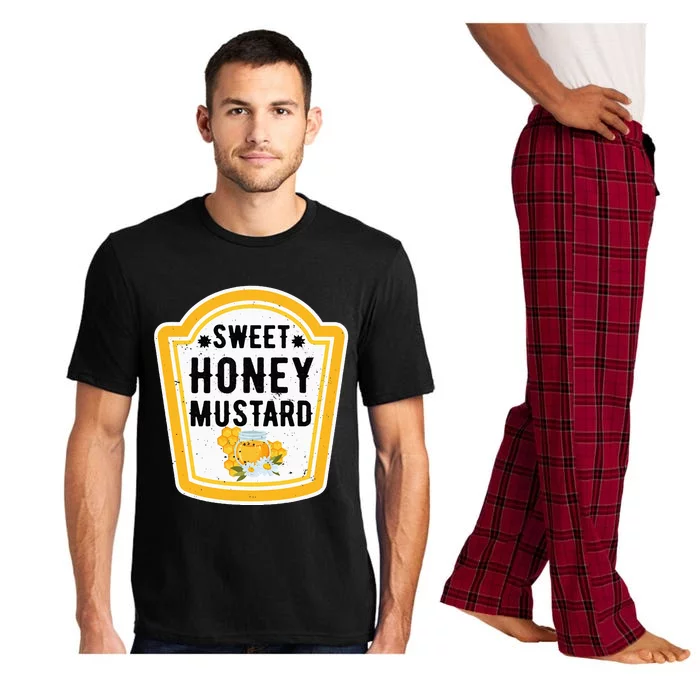 Funny Group Halloween Costume Sweet Honey Mustard Condiment Pajama Set