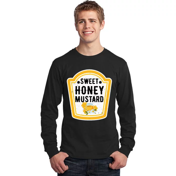 Funny Group Halloween Costume Sweet Honey Mustard Condiment Tall Long Sleeve T-Shirt