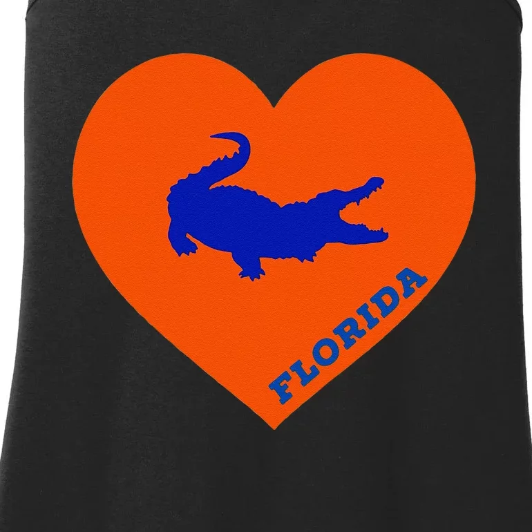 Florida Gator Hear PIllow Bag Ladies Essential Tank