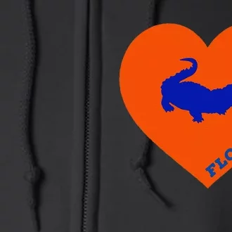 Florida Gator Hear PIllow Bag Full Zip Hoodie