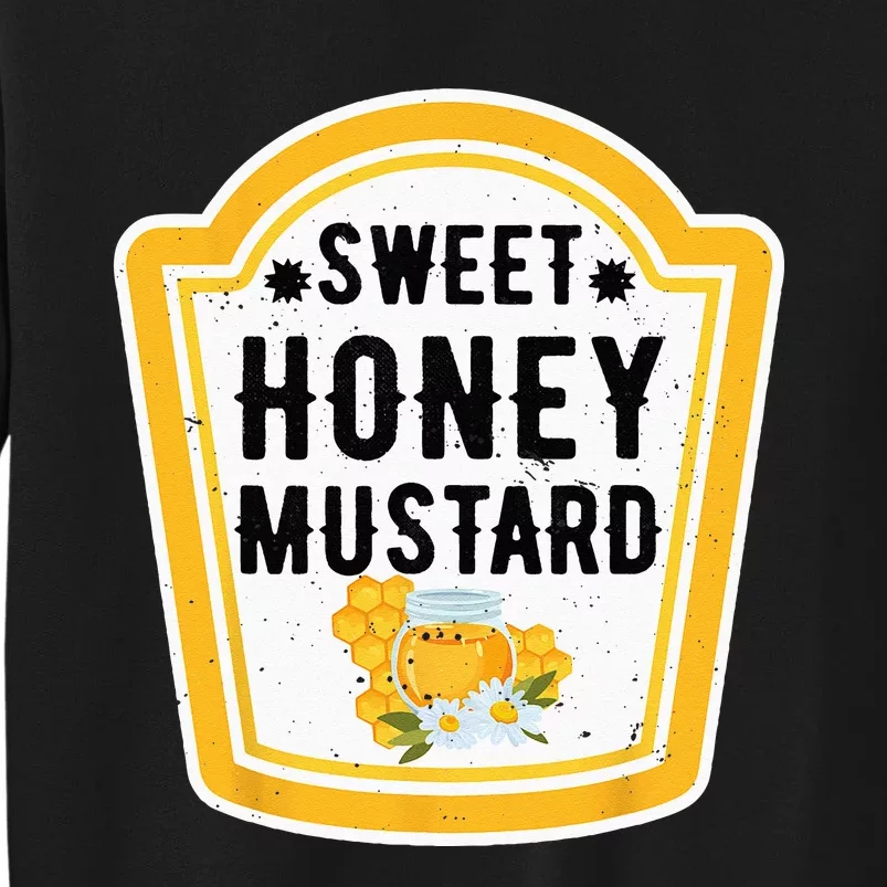 Funny Group Halloween Costume Sweet Honey Mustard Condiment Sweatshirt