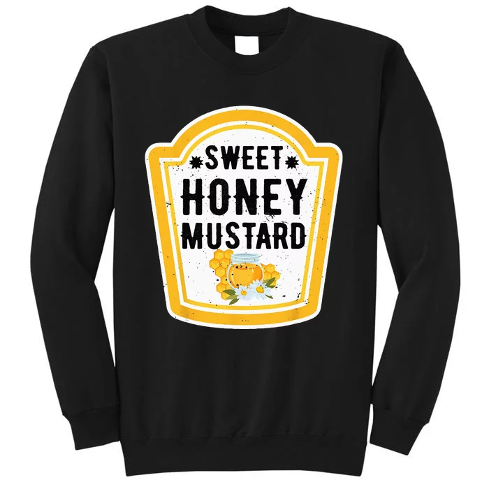 Funny Group Halloween Costume Sweet Honey Mustard Condiment Sweatshirt