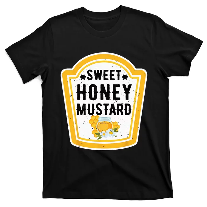 Funny Group Halloween Costume Sweet Honey Mustard Condiment T-Shirt