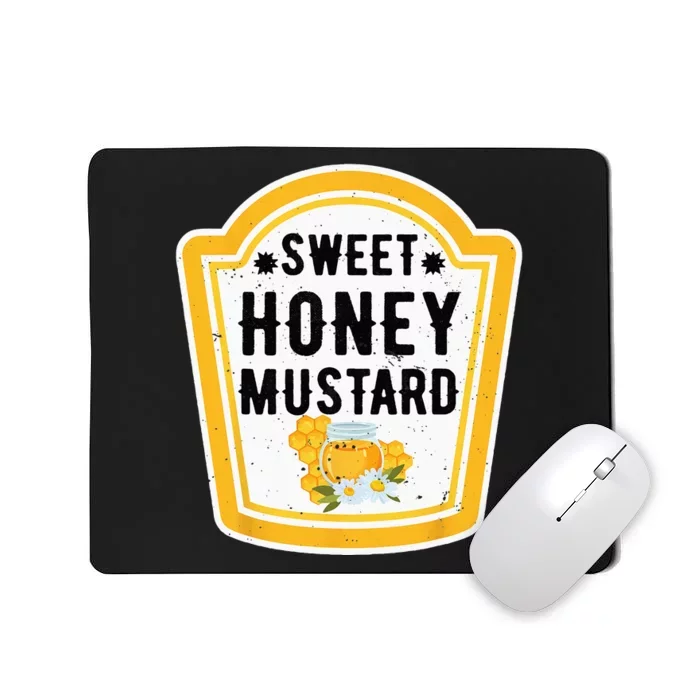 Funny Group Halloween Costume Sweet Honey Mustard Condiment Mousepad