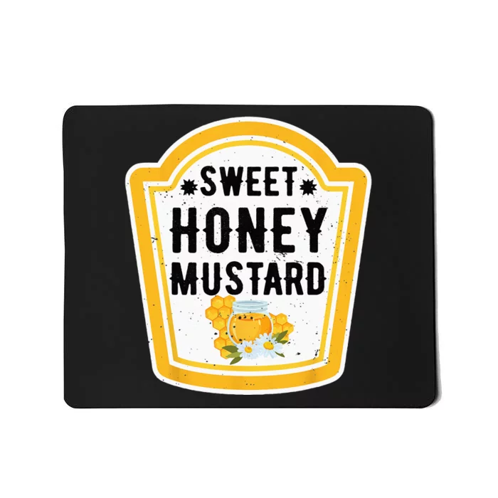 Funny Group Halloween Costume Sweet Honey Mustard Condiment Mousepad