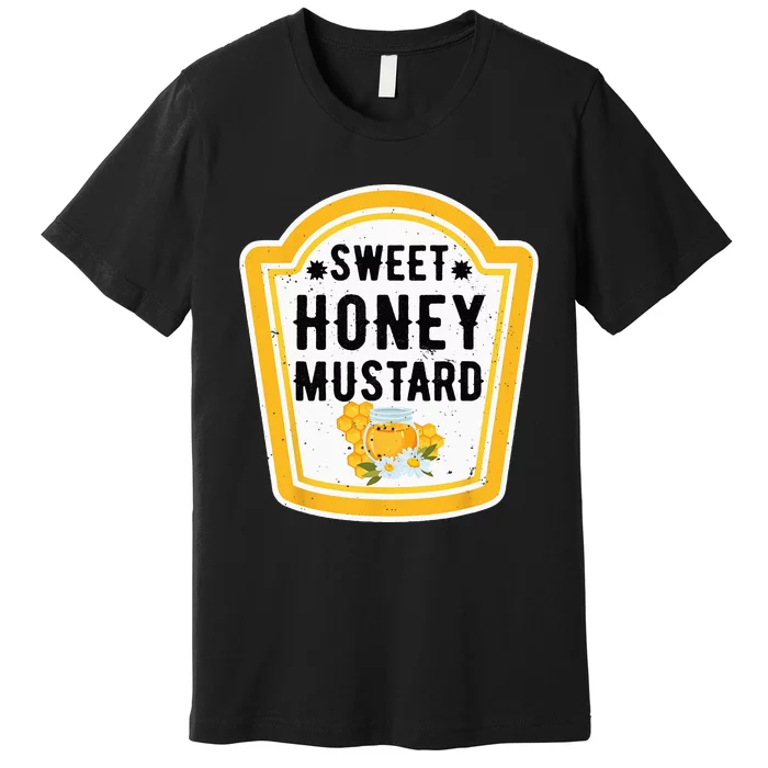 Funny Group Halloween Costume Sweet Honey Mustard Condiment Premium T-Shirt