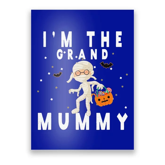 Funny Grandma Halloween Im The Grand Mummy Poster