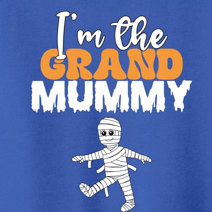 Funny Grandma Halloween IM The Grand Mummy Costume Humor Gift Toddler T-Shirt