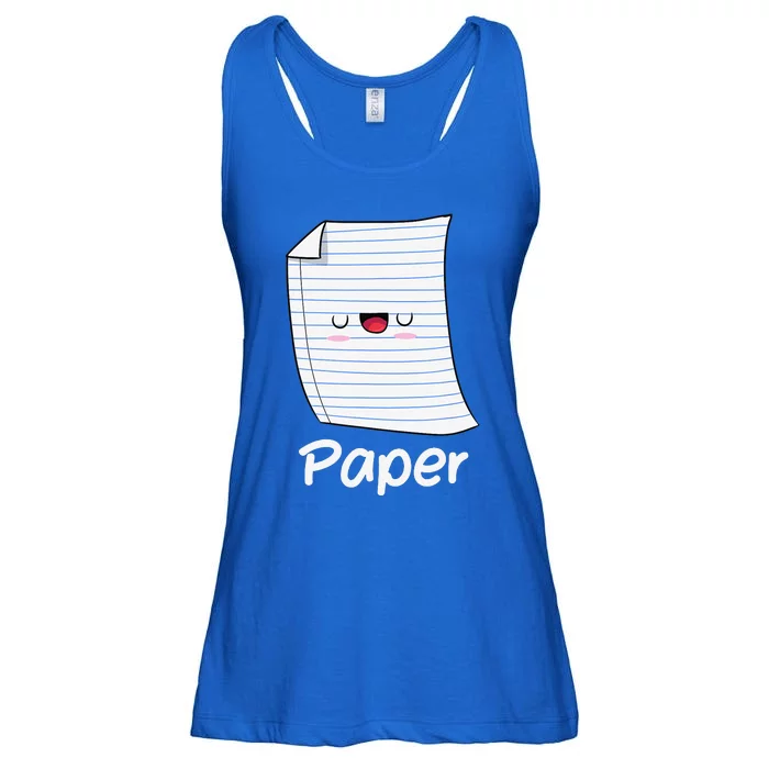 Funny Group Halloween Outfit Rock Paper Scissors Costume Ladies Essential Flowy Tank