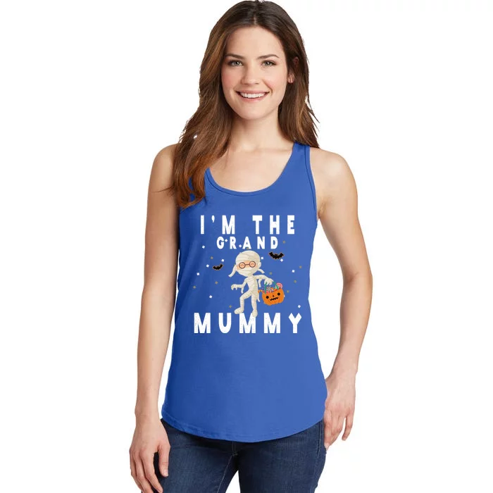 Funny Grandma Halloween Cute Gift IM The Grand Mummy Gift Ladies Essential Tank