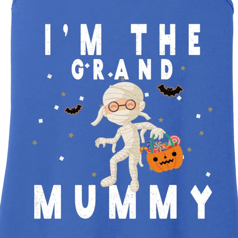 Funny Grandma Halloween Cute Gift IM The Grand Mummy Gift Ladies Essential Tank