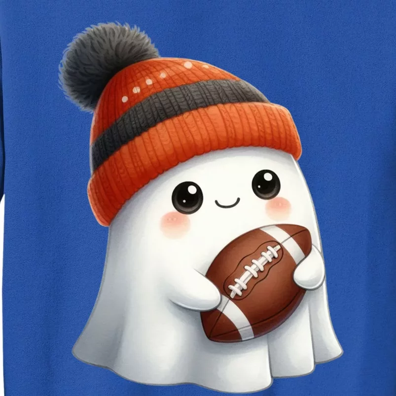 Football Ghost Halloween Party Costume Gift Sweatshirt