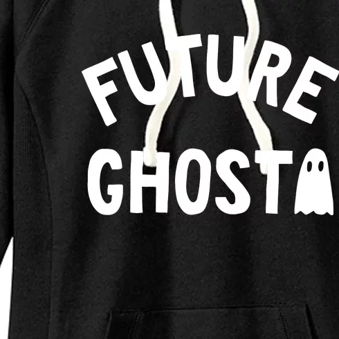 Future Ghost Halloween Cute Ghoul Women's Fleece Hoodie