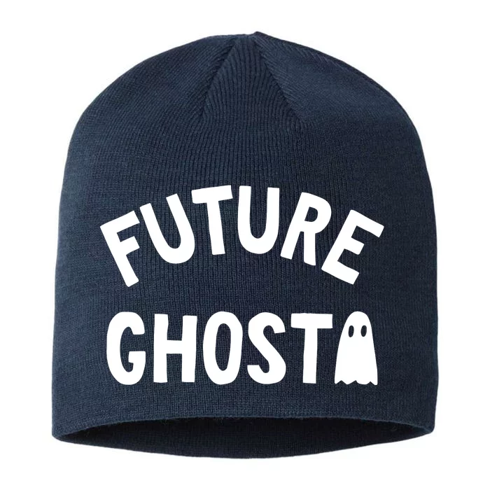 Future Ghost Halloween Cute Ghoul 8 1/2in Sustainable Knit Beanie