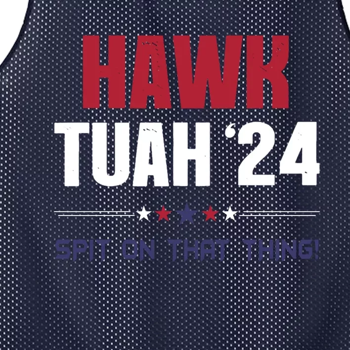 Funny Gift Hawk Tush 2024 Spit On That Thing Mesh Reversible Basketball Jersey Tank