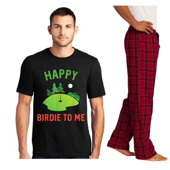 Funny Golf Happy Birdie To Me Golfer Dad Uncle Birthday Gift Pajama Set