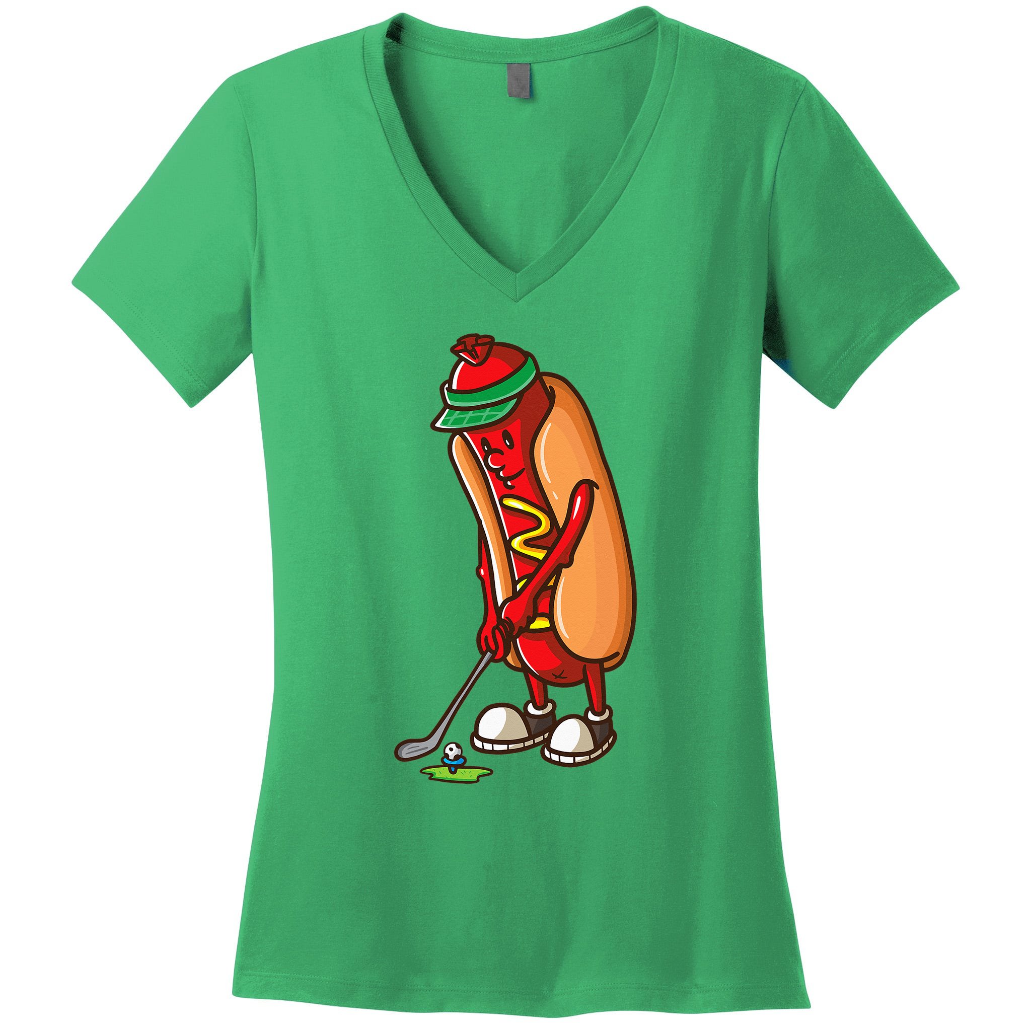 Hot Dog Shirt Hot Dog Gifts Funny Hot Dog T-shirt Womens 