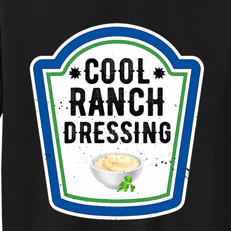 Funny Group Halloween Costume Ranch Dressing Group Condiment Sweatshirt