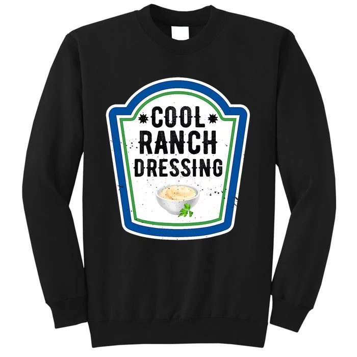 Funny Group Halloween Costume Ranch Dressing Group Condiment Sweatshirt